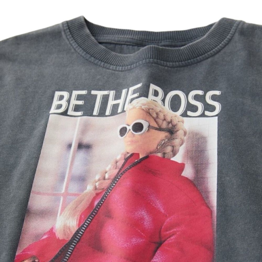 ZARA Kids | Anthracite Grey | BARBIE™ MATTEL T-SHIRT - Picture 3 of 5